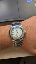 Patek Philippe Nautilus silver dial