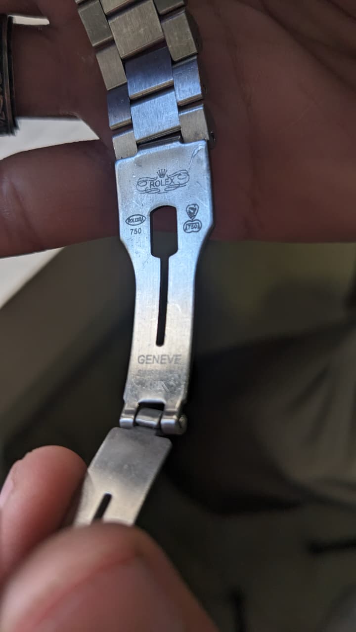 Rolex Luxury Two-Tone Skeleton Automatic Watch Gold & Silver Finish